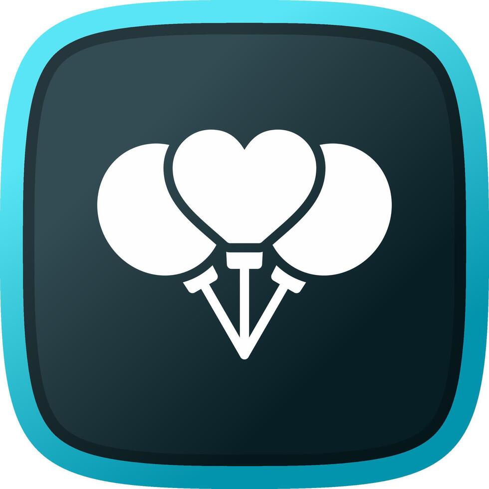 Ballon kreatives Icon-Design vektor