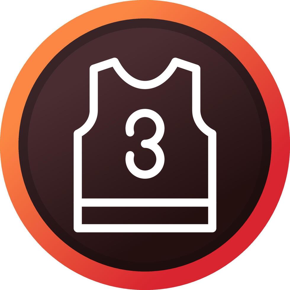 Basketball Jersey kreativ Symbol Design vektor