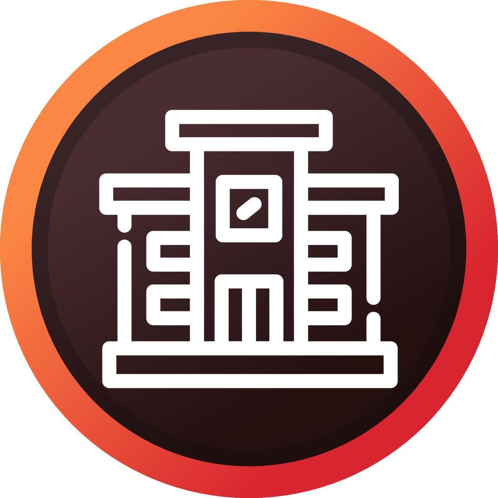 Bibliothek kreatives Icon-Design vektor