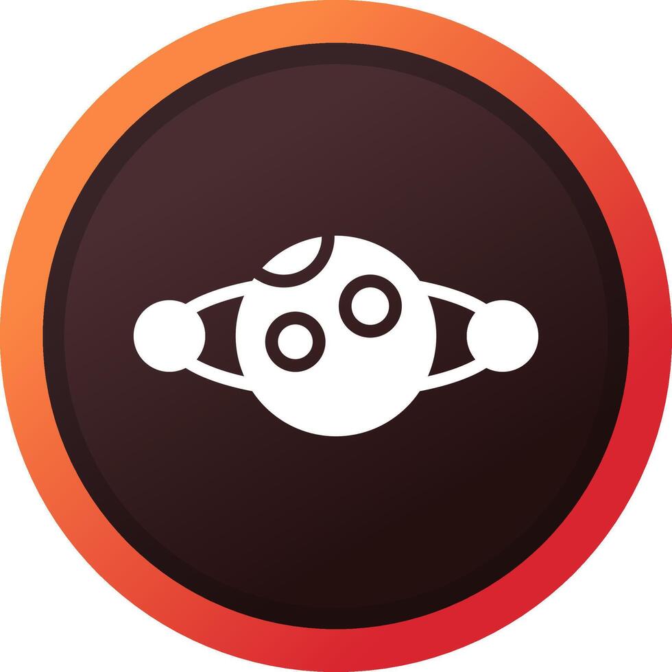 Planet kreatives Icon-Design vektor