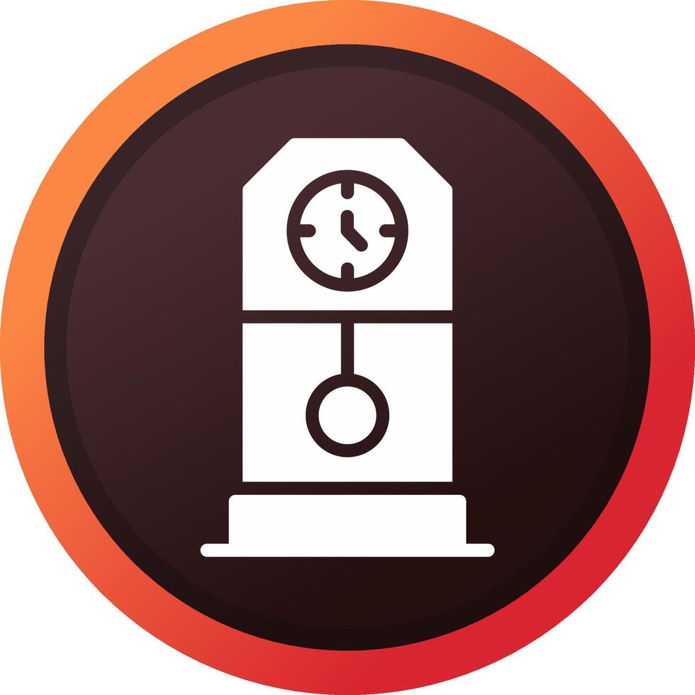 Uhr kreatives Icon-Design vektor