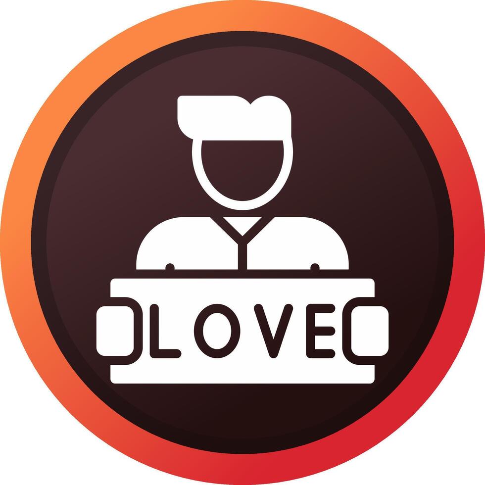 liebe kreatives Icon-Design vektor