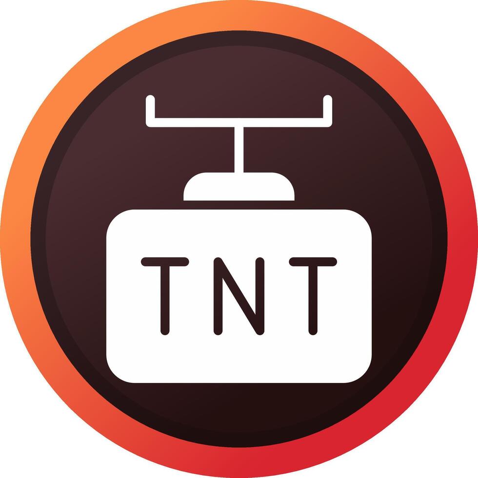 tnt kreatives Icon-Design vektor