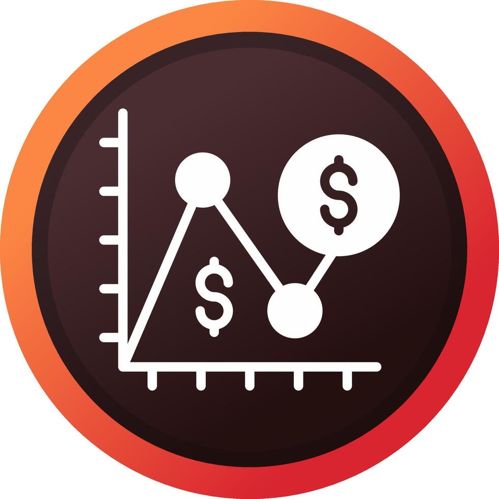 durchschnittlich Dollar Verkauf kreativ Symbol Design vektor