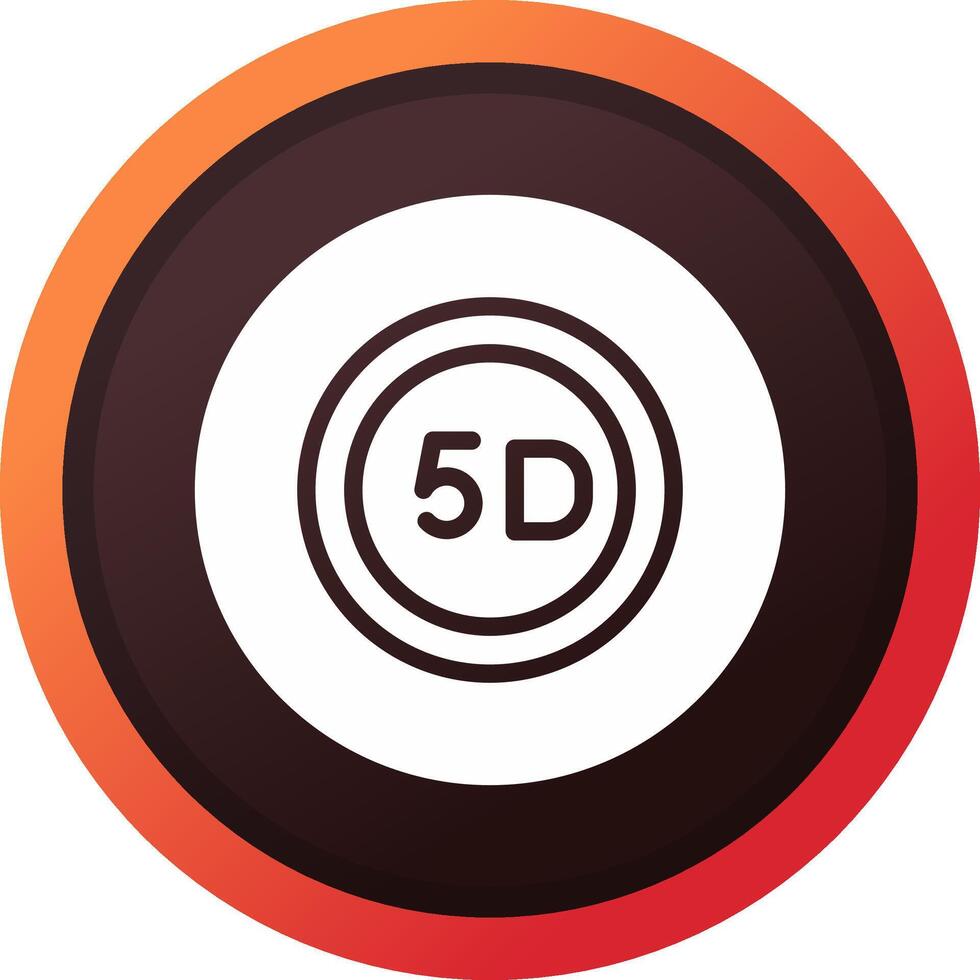 5d Daten Lager kreativ Symbol Design vektor