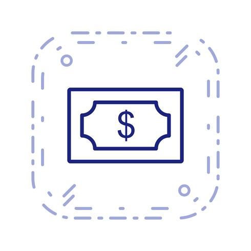 Dollar-Vektor-Symbol vektor