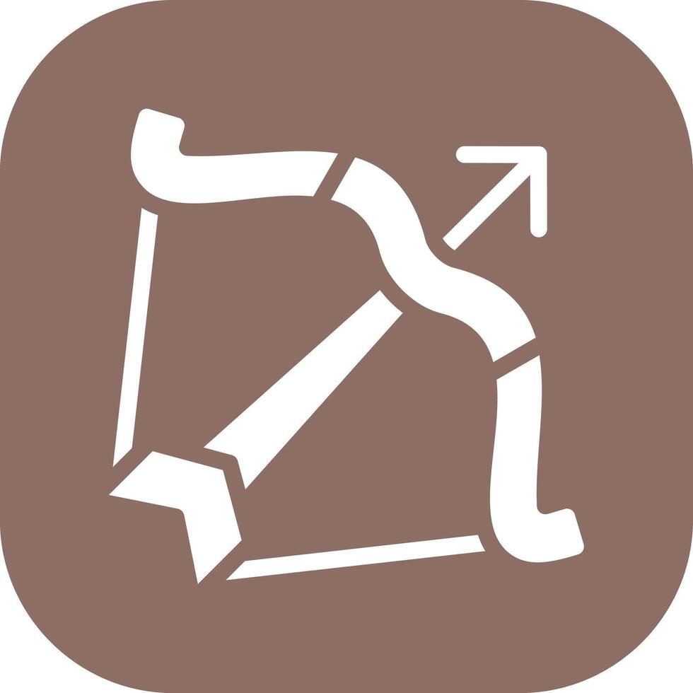 Bogenschütze Vektor Symbol