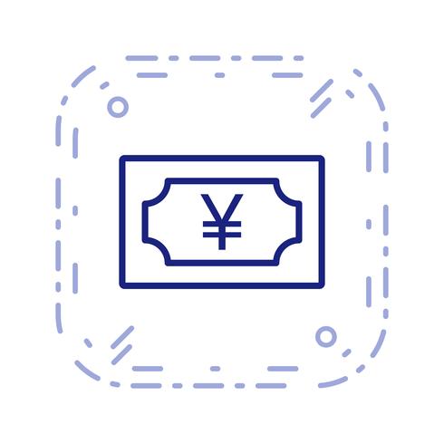 Yen-Vektor-Symbol vektor