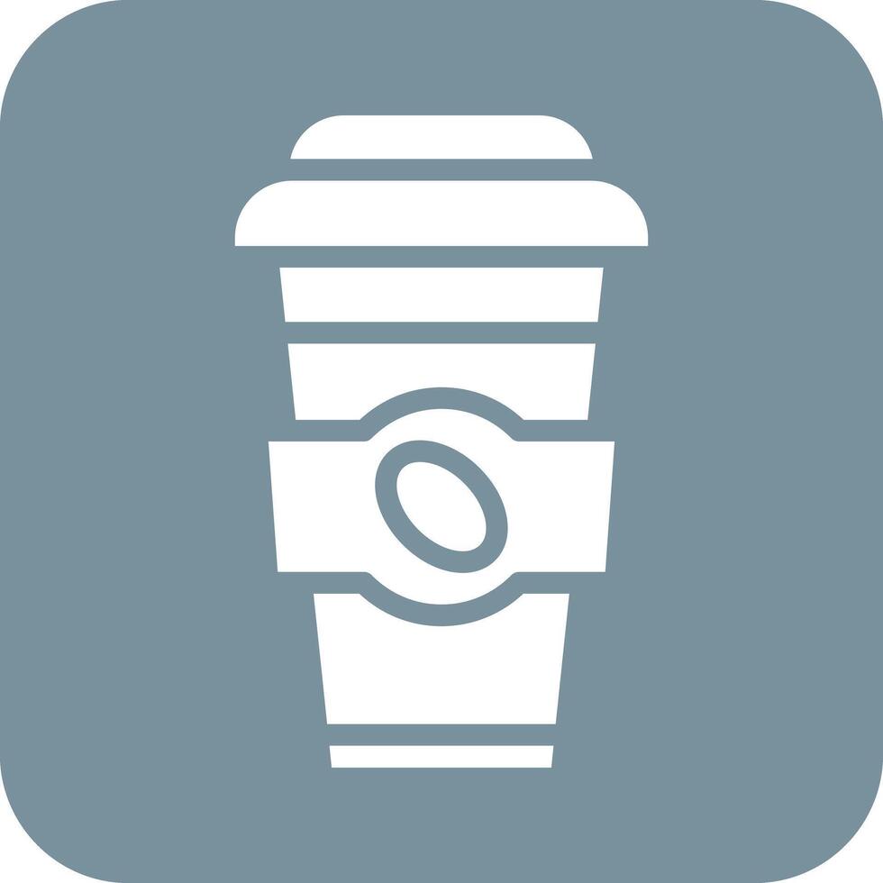 Kaffee wegbringen Vektor Symbol