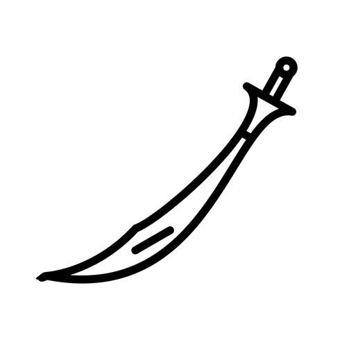 Sword Vector Icon