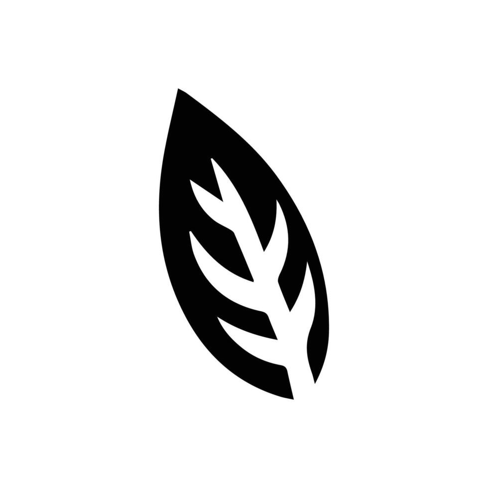 Blatt Logo Vektor Element, Blatt Logo Vektor Vorlage, Blatt Logo Illustration