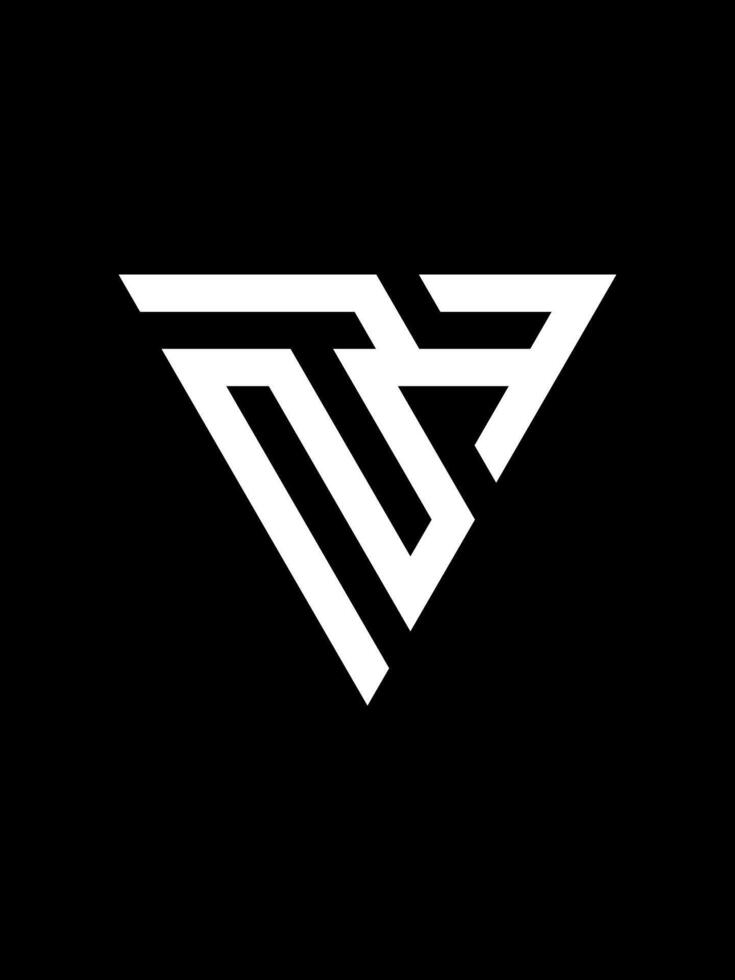 n7 monogram logotyp vektor