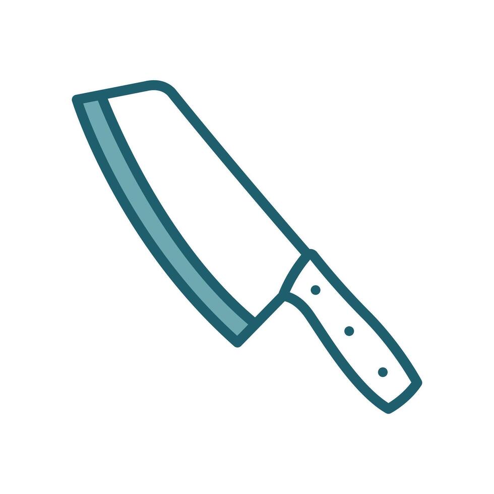 slaktare kniv ikon vektor design mall enkel och rena