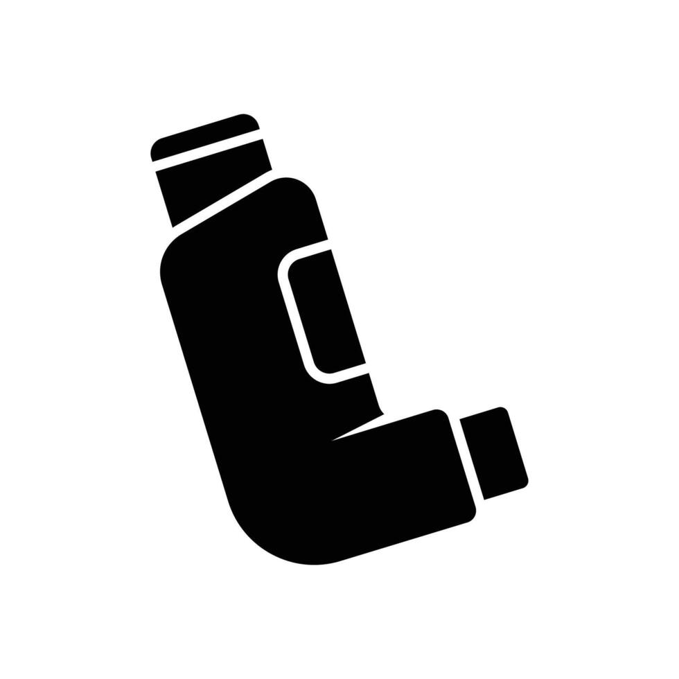 Inhalator Symbol Vektor Design Vorlage einfach und sauber