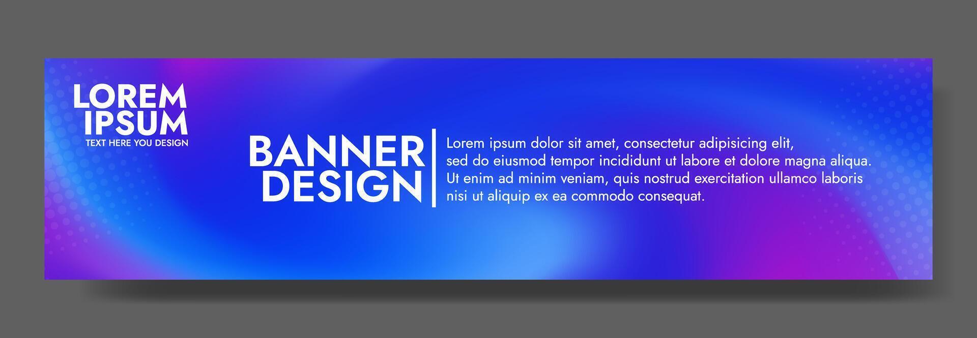 abstrakt Blau Banner Farbe mit ein einzigartig wellig Design. es ist Ideal zum Erstellen Auge fangen Überschriften, Werbung Banner, und Grafik Elemente mit ein modern und dynamisch sehen. vektor