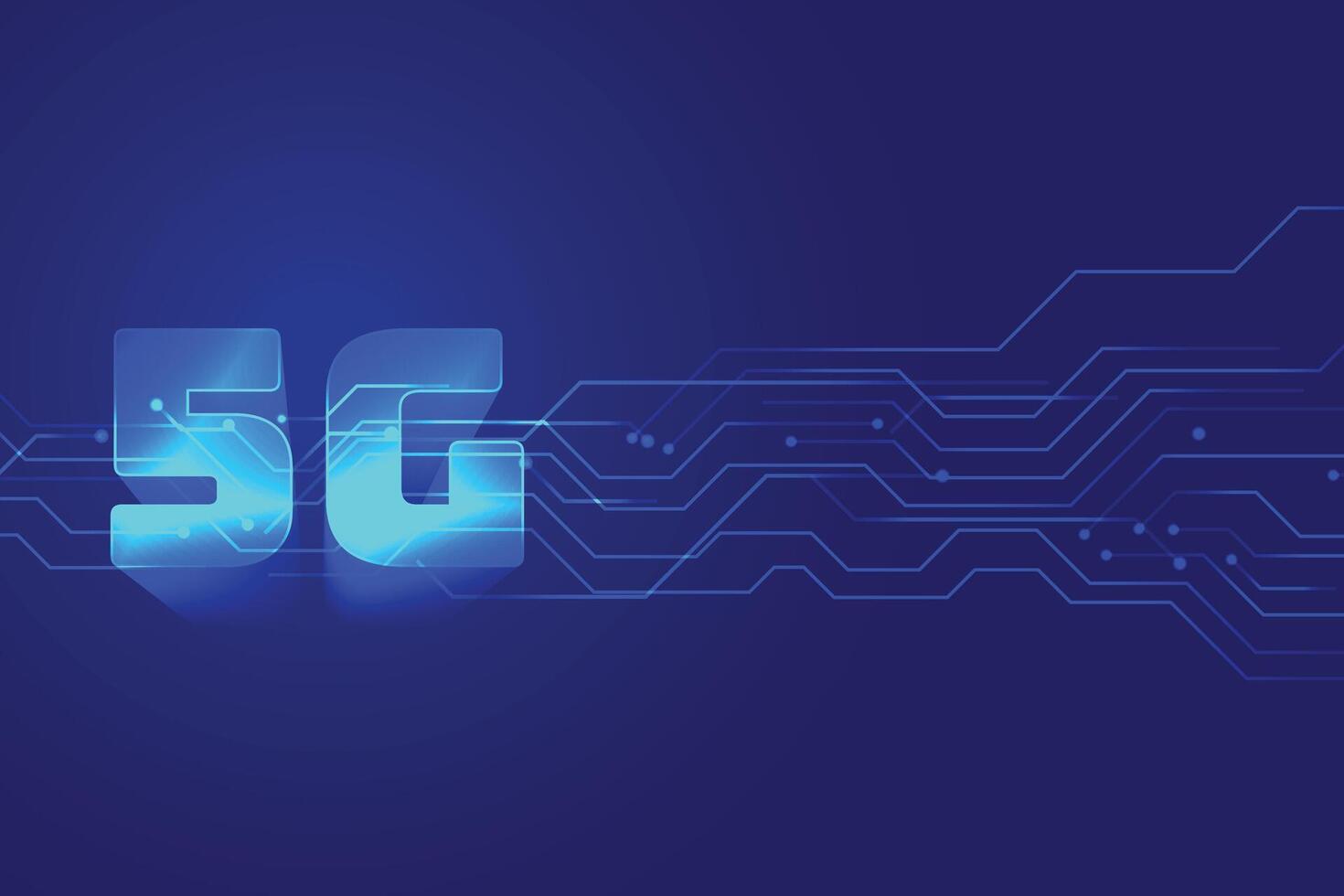 5g Digital schnell Geschwindigkeit Technologie Hintergrund vektor