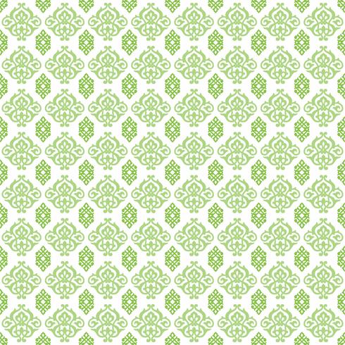 Seamless Ornamental Floral Pattern Bakgrund vektor