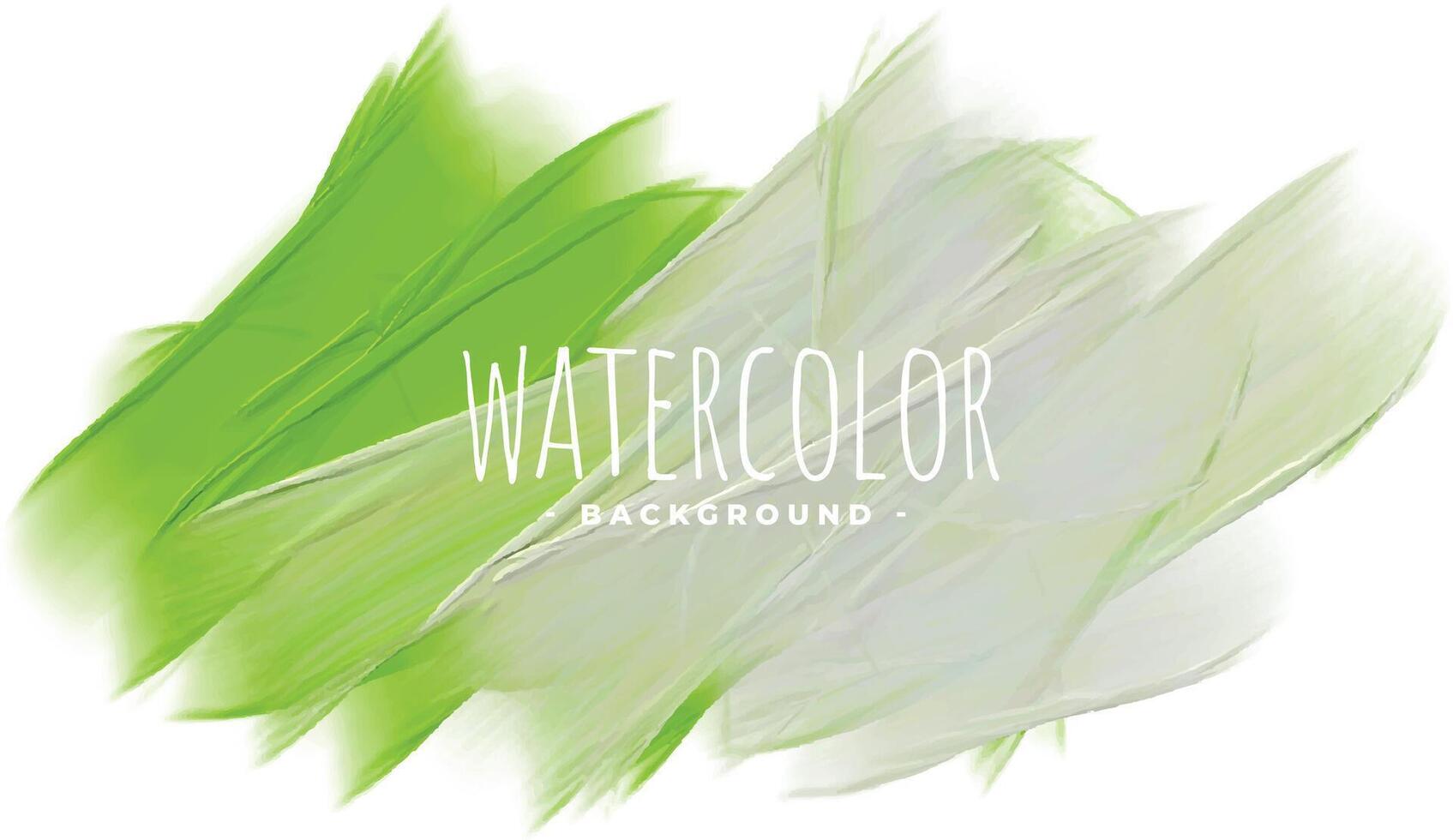 grå och grön vattenfärg textur bakgrund vektor