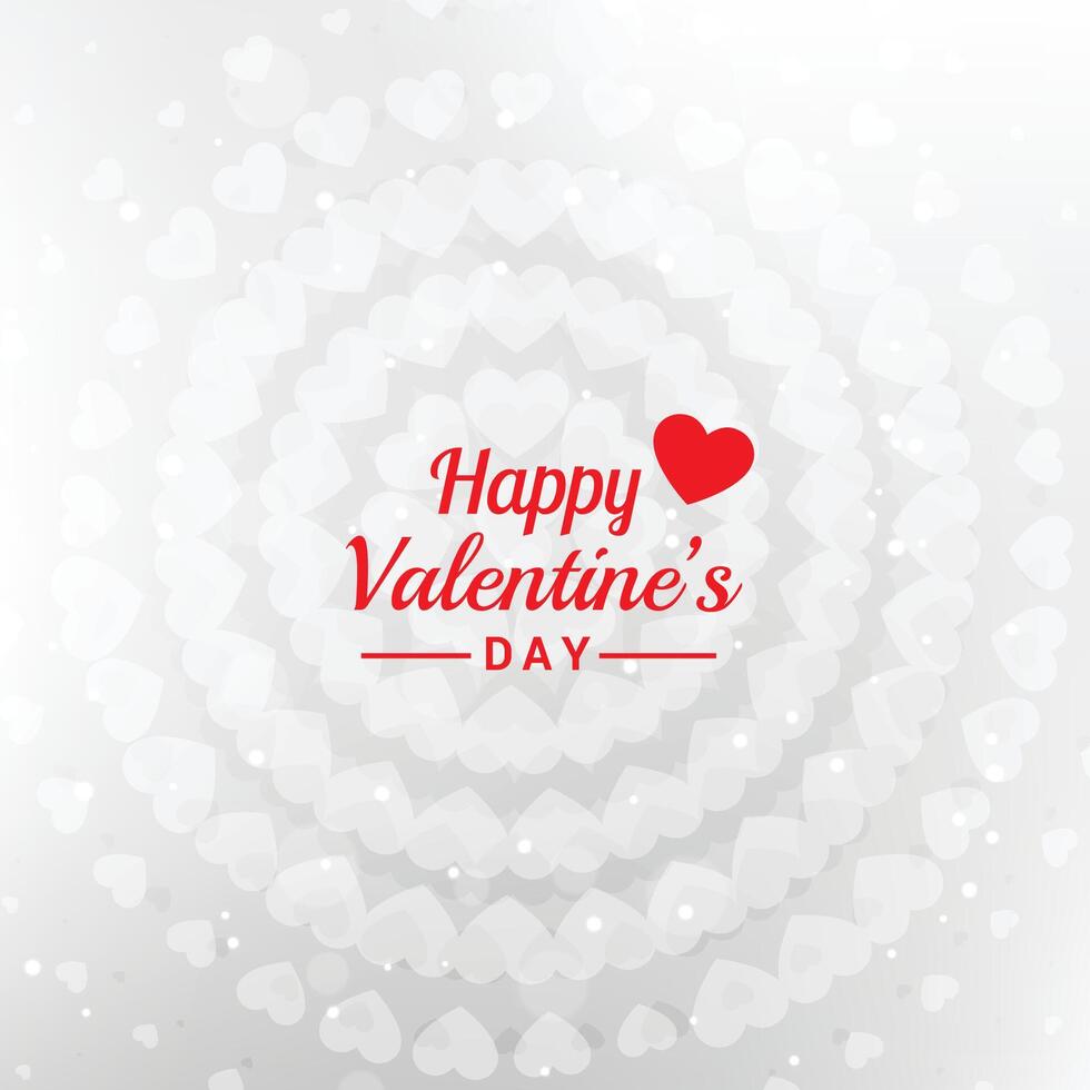 glücklich rot Valentinsgrüße Tag fram Herzen Hintergrund abstrakt Design Illustration vektor