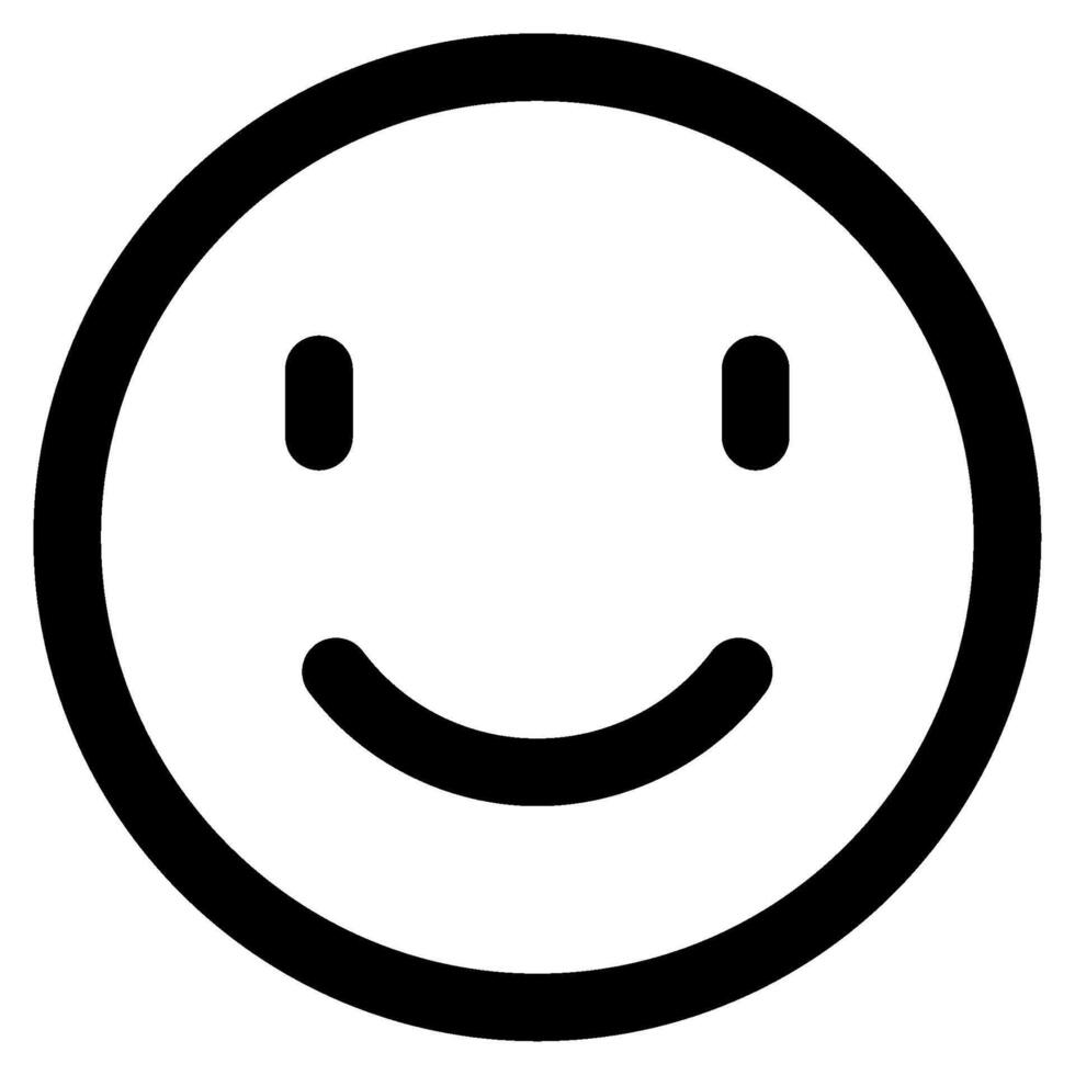 emoji ikon för webb, app, uiux, infografik, etc vektor