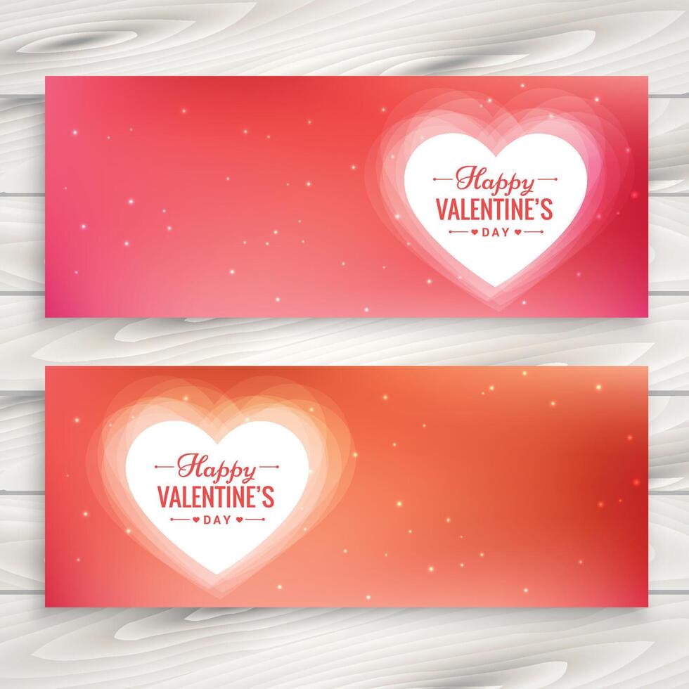 abstrakt glücklich Valentinsgrüße Tag Herzen Hintergrund Design Illustration vektor