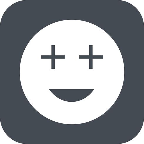 Positiv Emoji Vector Icon