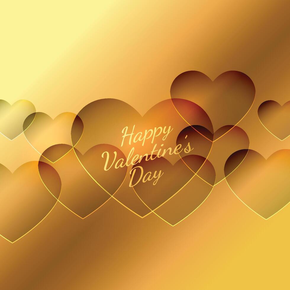 abstrakt Lycklig valentines dag hjärtan bakgrund design illustration vektor