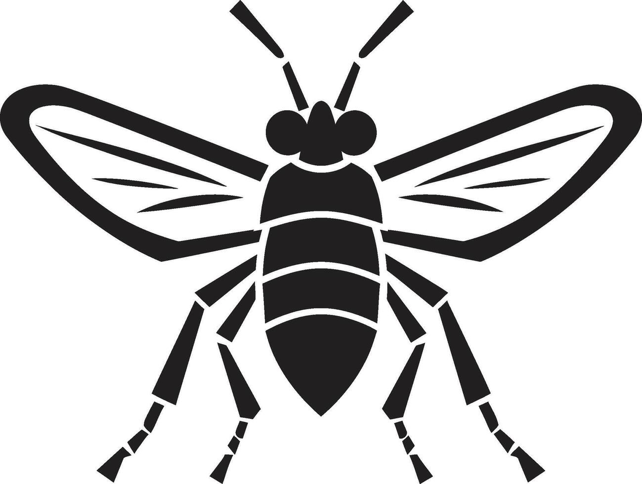 Sprungbewegung kreativ Heuschrecke Designs Insektenkunst Matrix künstlerisch Insekt Logo vektor