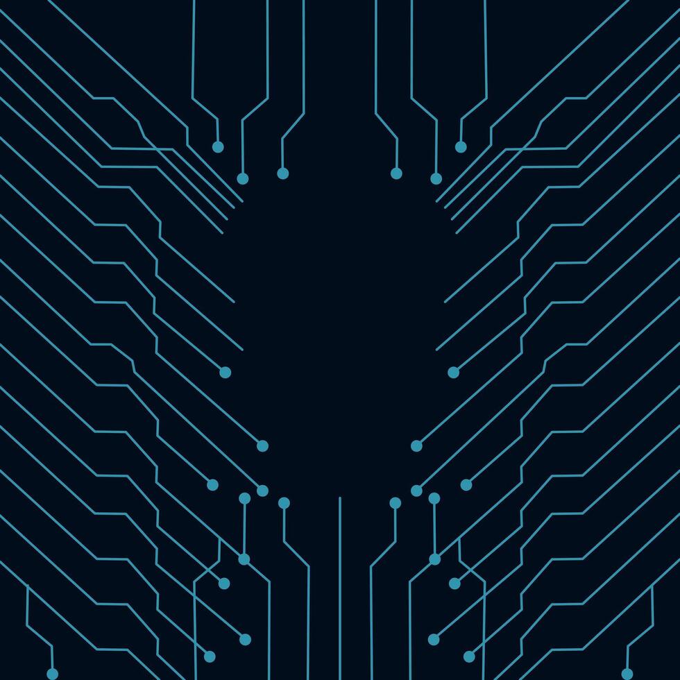 Schaltkreis Tafel. abstrakt Technologie Hintergrund. Hauptplatine Vektor Illustration