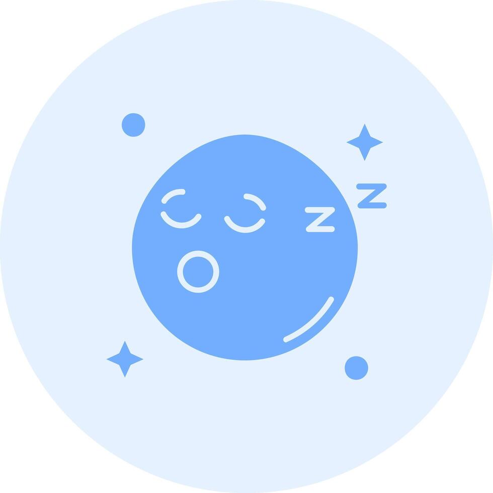 Schlaf solide Duo Melodie Symbol vektor