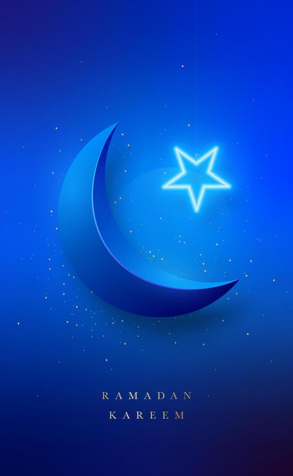 Luxus Design zum Ramadan kareem vektor