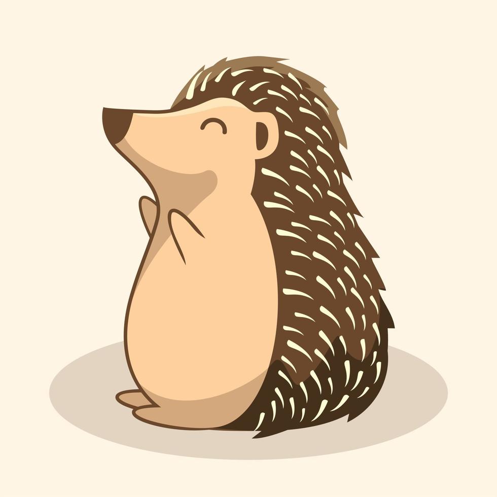 igel cartoon stachelschwein Illustrationen vektor