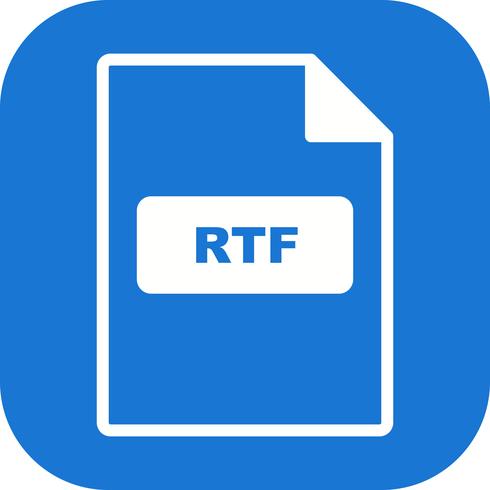 RTF-Vektor-Symbol vektor