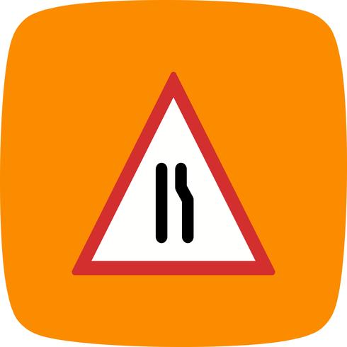 Vektor-Dual-Autobahn-Symbol vektor