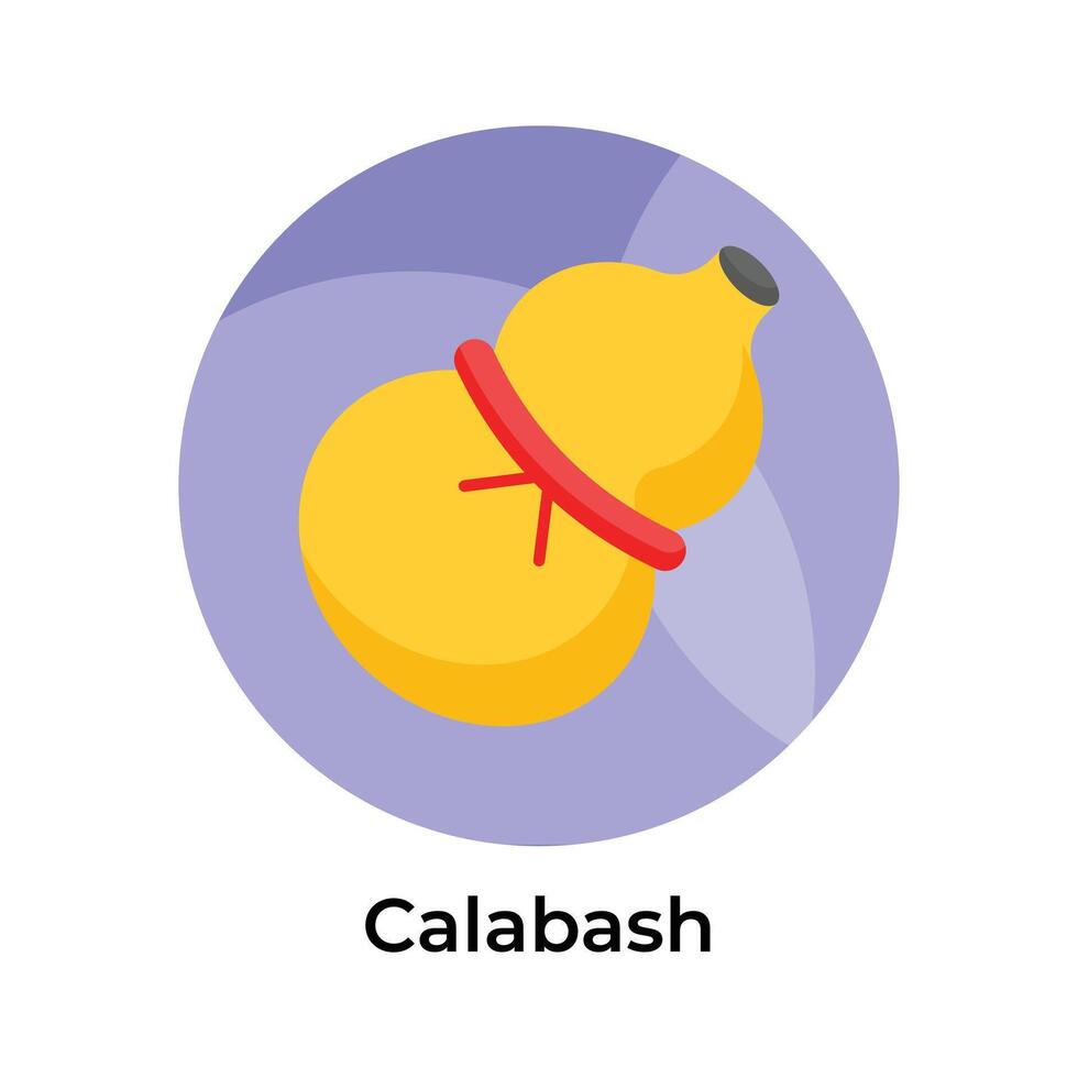 perfekt entworfen Symbol von Kalebasse bereit zu verwenden im Websites und Handy, Mobiltelefon Apps vektor