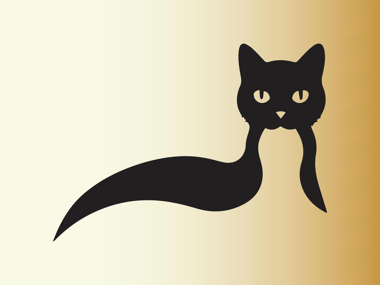 Katze Logo Design Symbol Symbol Vektor Vorlage