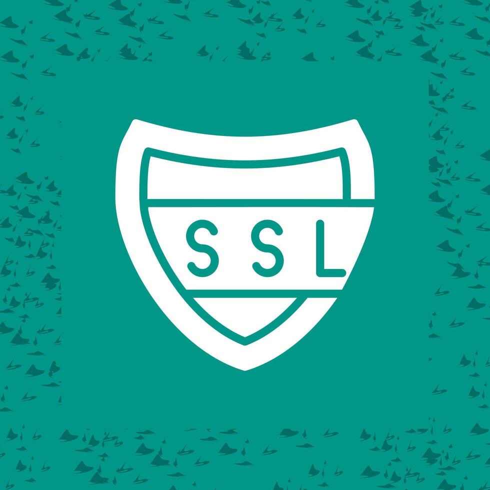 ssl certifikat vektor ikon