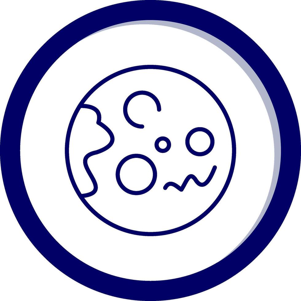 Planet vecto Symbol vektor