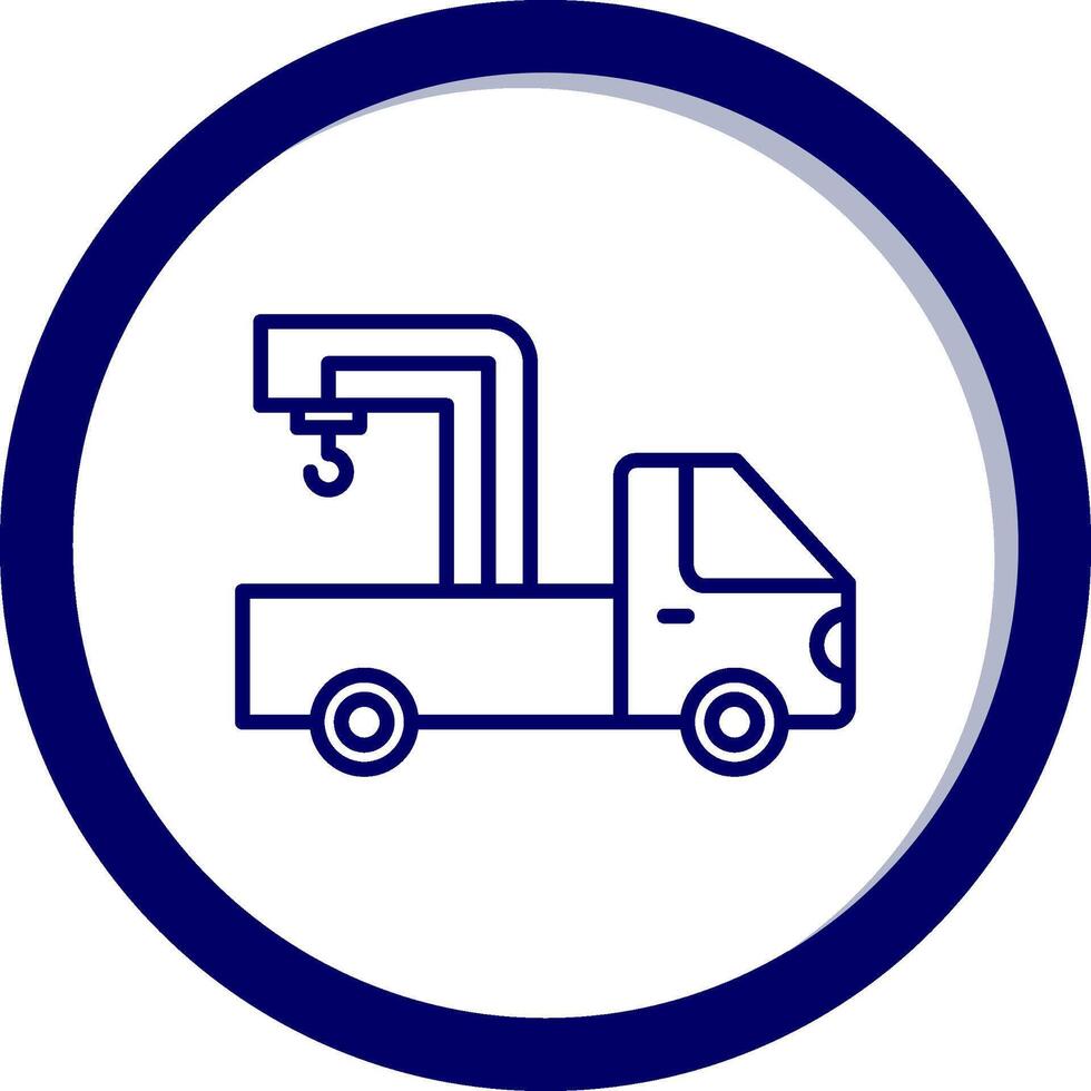 Kran LKW vecto Symbol vektor