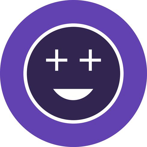 Positiv Emoji Vector Icon