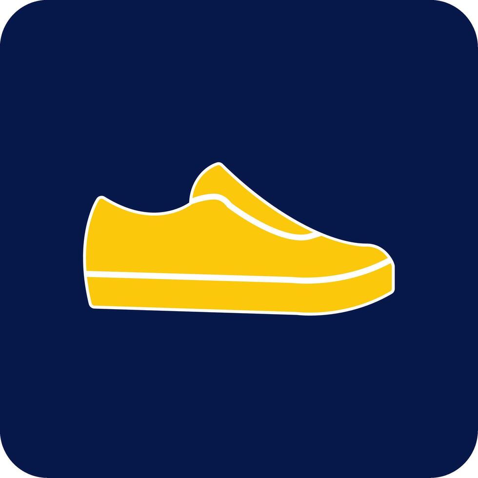 skor glyf fyrkant två Färg ikon vektor