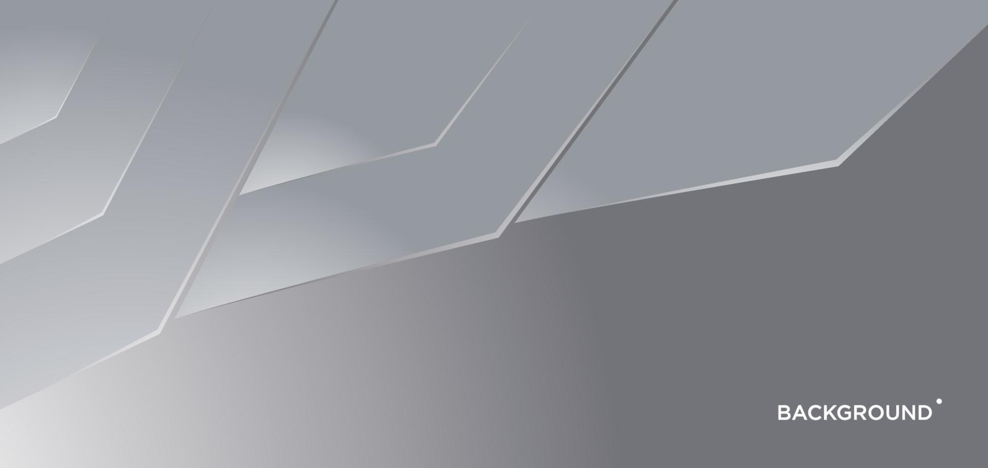 vektor abstrakt silver metall geometrisk bakgrund