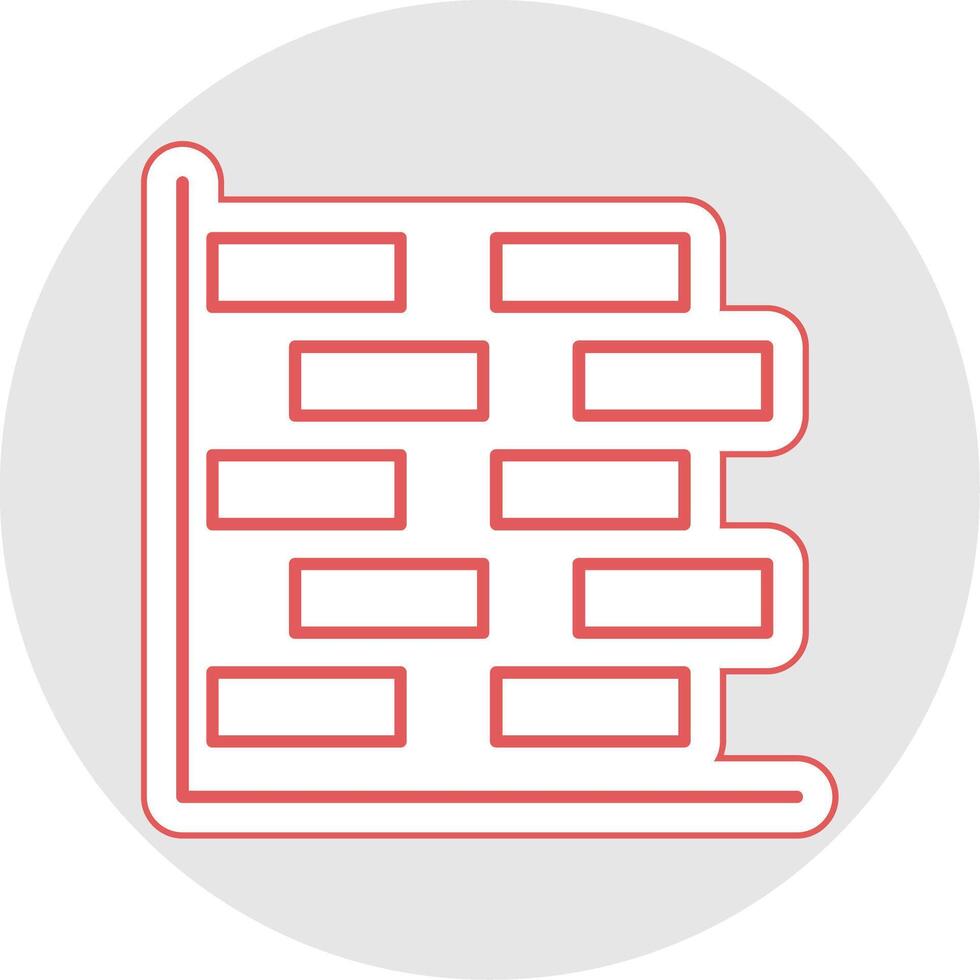 gantt Diagramm Linie Aufkleber Mehrfarbig Symbol vektor