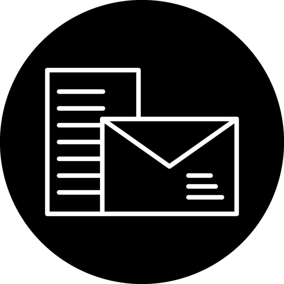 Mail vecto Symbol vektor