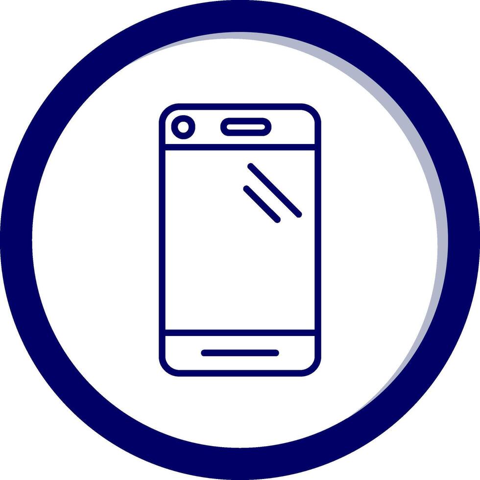 Smartphone-Vektorsymbol vektor