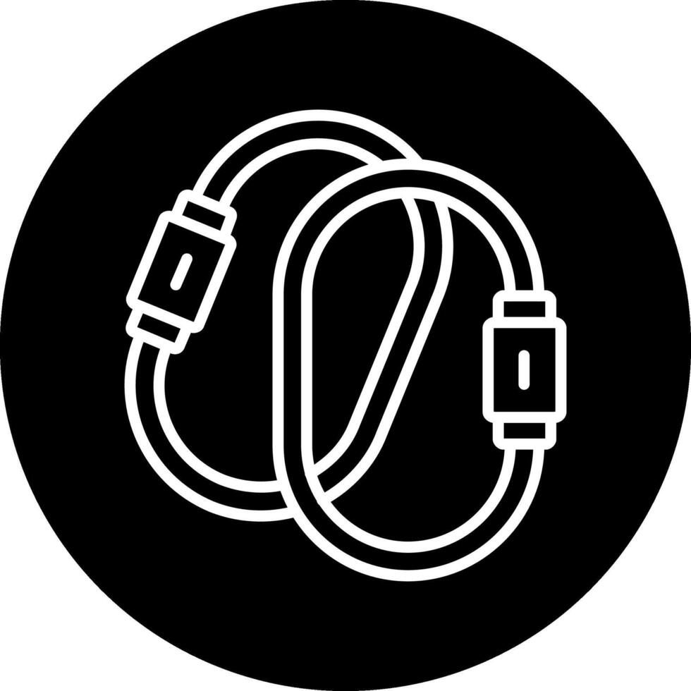 Karabiner-Vektor-Symbol vektor