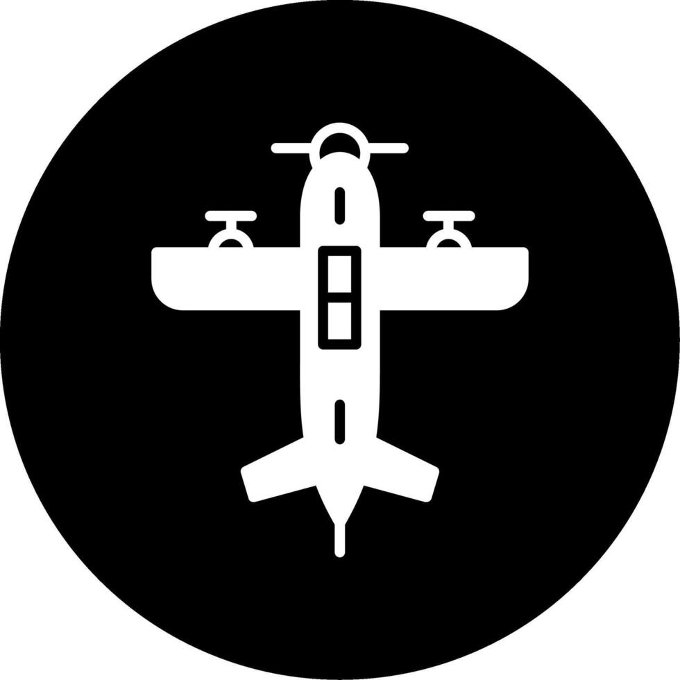 Wasserflugzeug Vektor Symbol