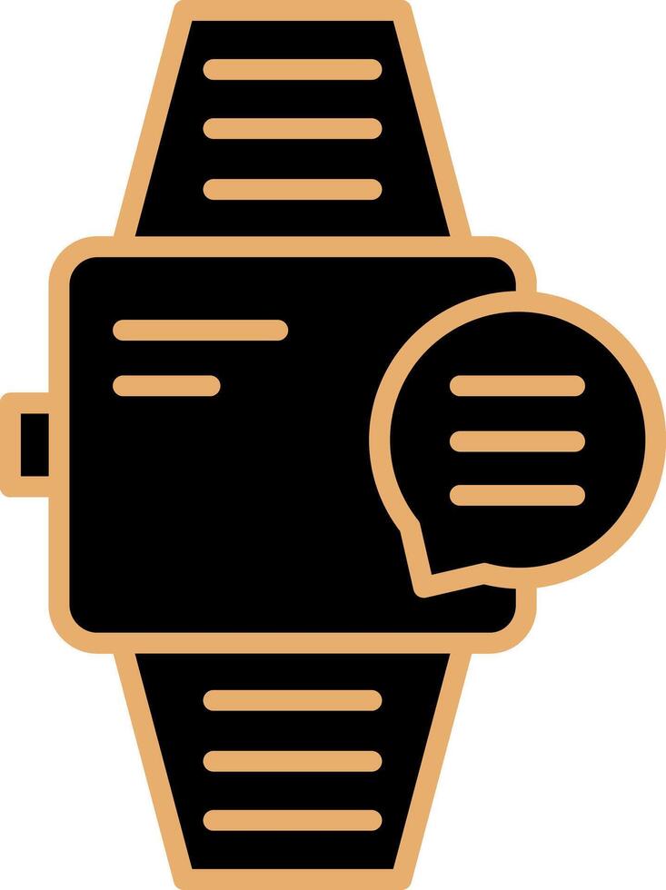 Smartwatch-Vektorsymbol vektor