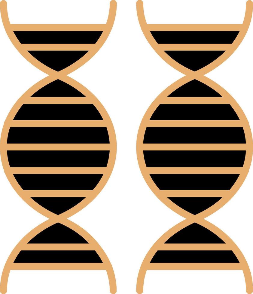 DNA-Vektor-Symbol vektor