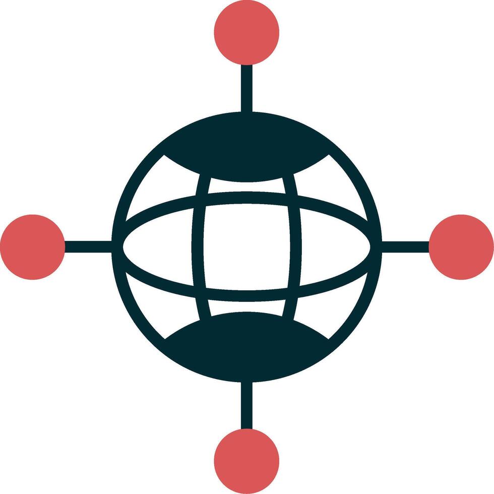Internet-Vektor-Symbol vektor